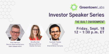 Investor Speaker Series: The Built Environment