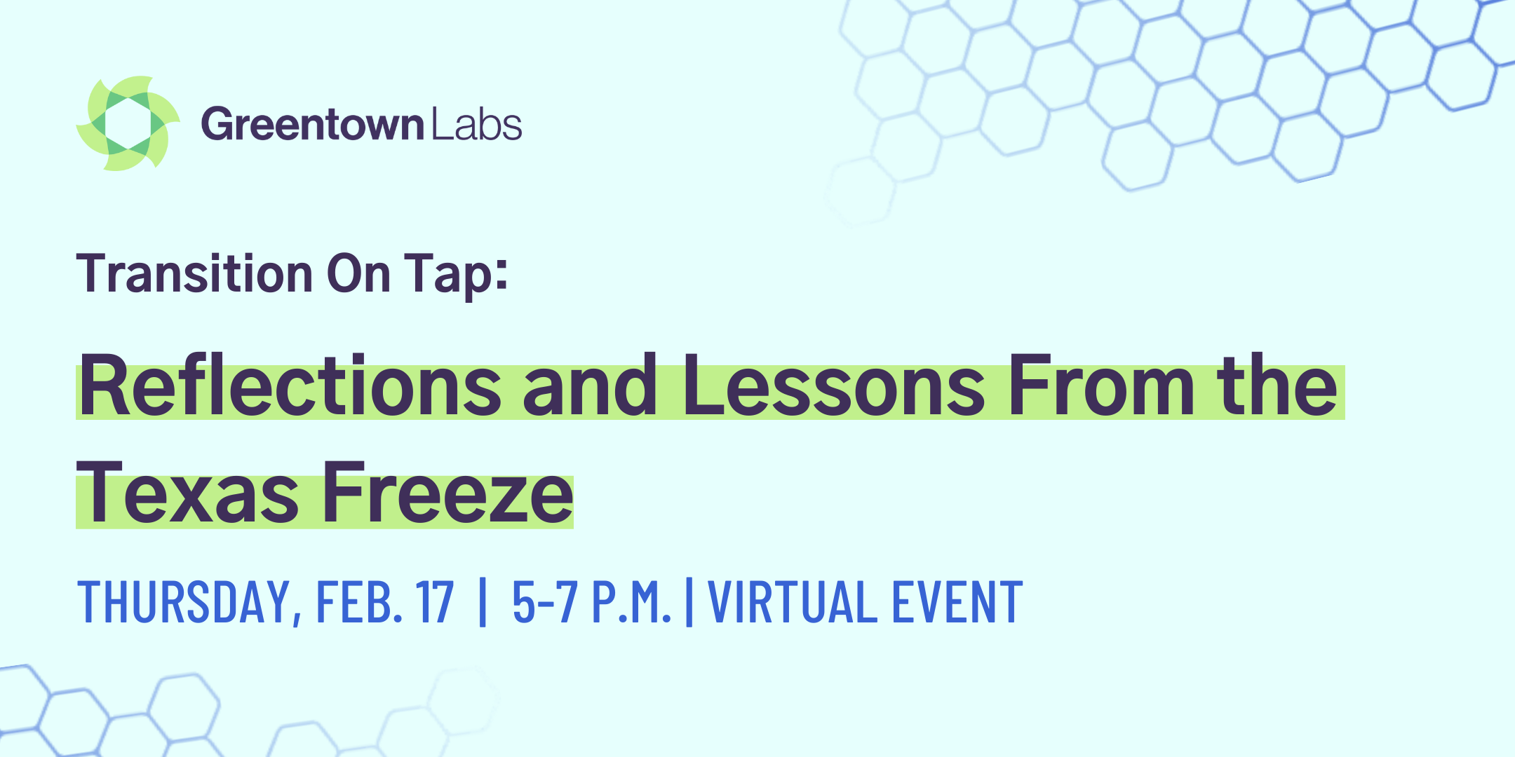 Transition On Tap - Greentown Labs