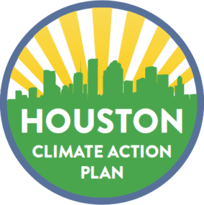 Houston climate action plan logo