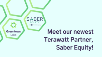 Saber Equity Joins Greentown Labs as Newest Terawatt Partner
