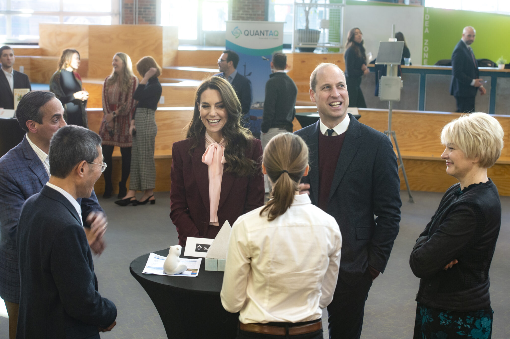 PHOTOS: The Prince and Princess of Wales Visit Greentown Labs