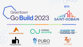 Greentown Go Build 2023 with Saint-Gobain Announces Startup Cohort