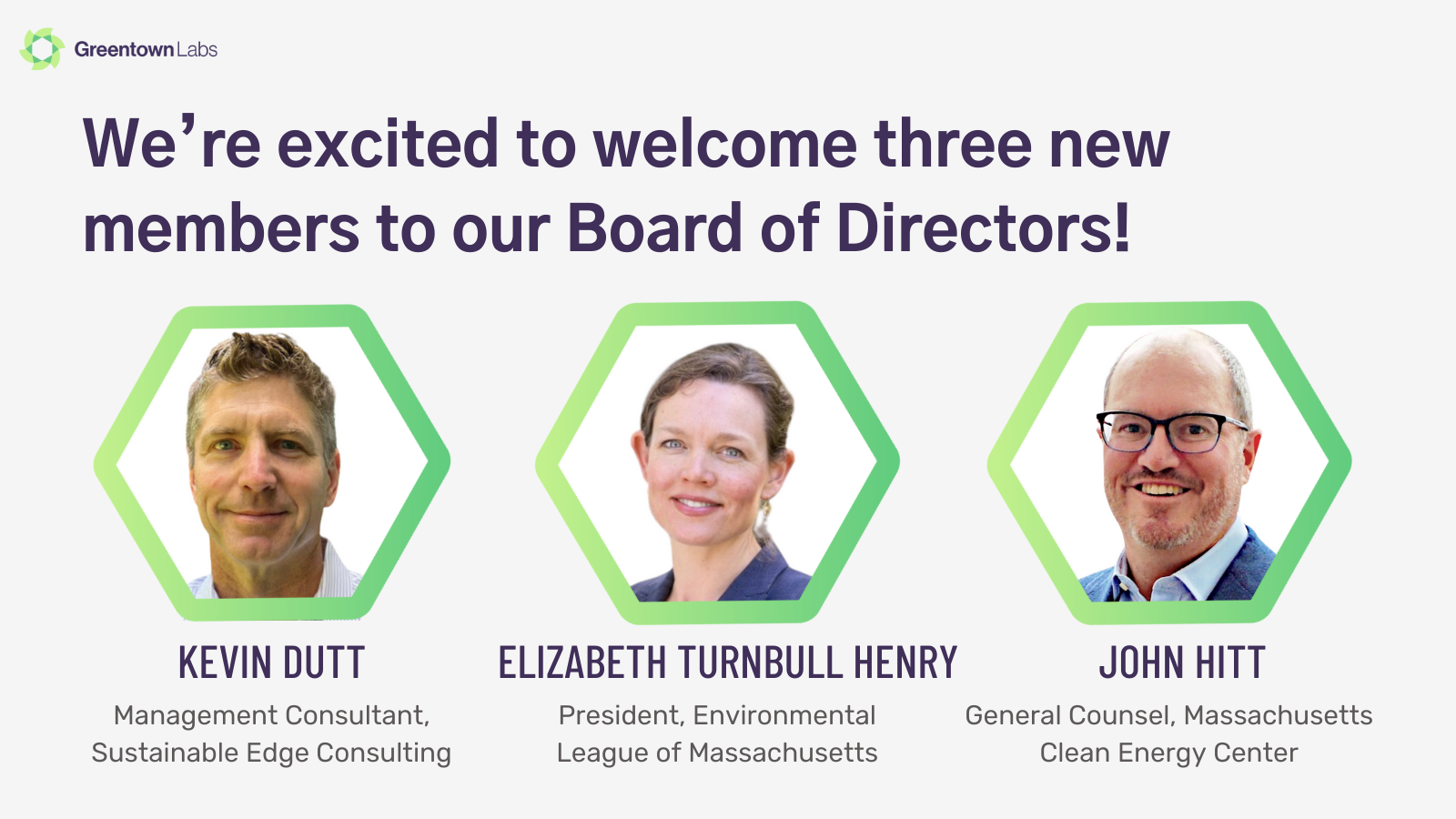 Greentown Labs Appoints Three New Board Directors