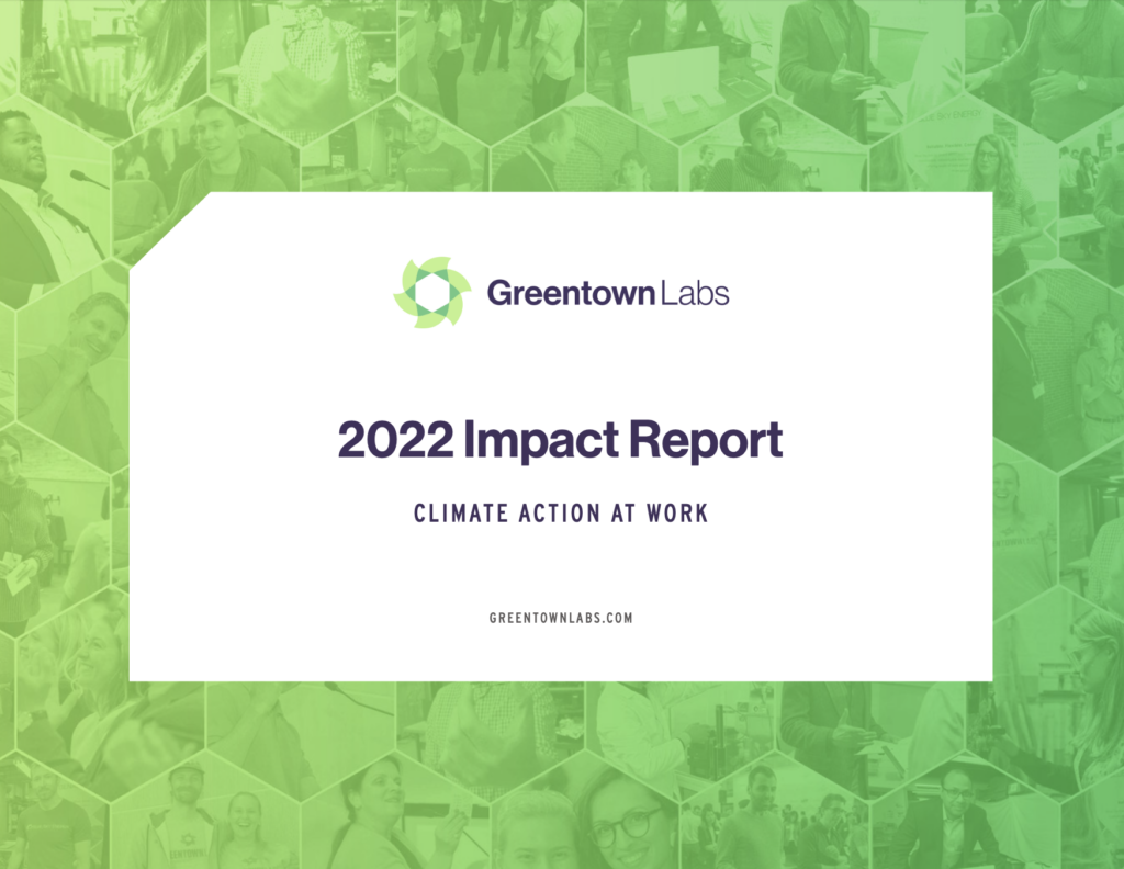 2022 Impact Report - Greentown Labs