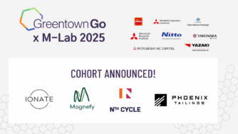 Greentown Labs and M-Lab Announce Startup Cohort for Greentown Go x M-Lab 2025