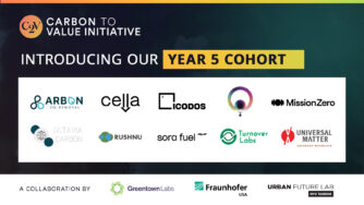 The Carbon to Value Initiative Announces Year 5 Startup Cohort for its Carbontech Accelerator